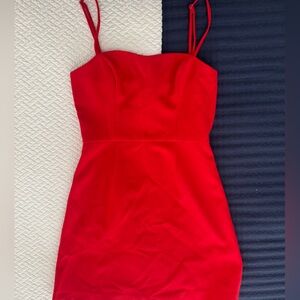 French Connection Elegant Red Mini Dress